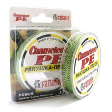 Леска плетёная Fanatik Chameleon x4 ракушка-песок 100m