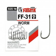 Крючок одинарный Fanatik Worm FF-31