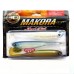 Силиконовые приманки Lucky John 3D Series Makora Shad Tail 6.0″