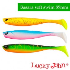 Силиконовые приманки Lucky John 3D Series Basara Soft Swim 3.5″