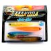 Силиконовые приманки Lucky John 3D Series Makora Split Tail 5.0″