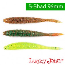 Силиконовые приманки Lucky John Pro Series S-Shad 3.8"
