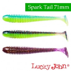 Силиконовые приманки Lucky John Pro Series Spark Tail 3.0″