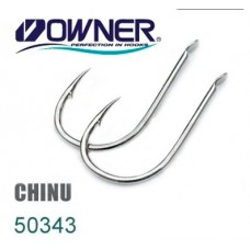 Крючок одинарный Owner 50343 Chinu 12-15 шт.