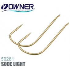 Крючок одинарный Owner 50281 Sode Light 14 шт.