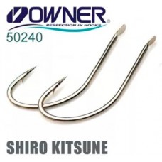Крючок одинарный Owner 50240 Shiro Kitsune 13-16 шт.