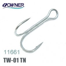 Крючок двойной Owner 11661 TW-01TN