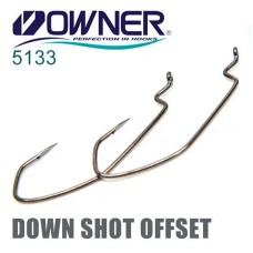 Крючок офсетный Owner 5133 Down Shot Offset
