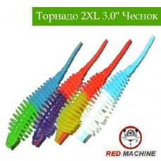 Силиконовые приманки Red Machine Торнадо 2XL «Чеснок» 3.0″