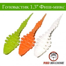 Силиконовые приманки Red Machine Головастик «Фиш-микс» 1.3″