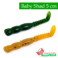 Силиконовые приманки Allvega Baby Shad