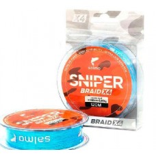 Плетеная леска Salmo Sniper Braid 91m Blue