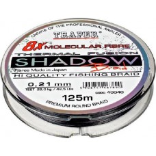 Плетеная леска Traper Shadow Braid 8x черная 125m