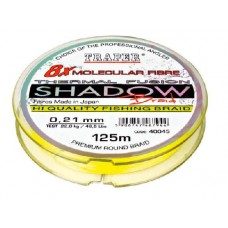 Плетеная леска Traper Shadow Braid 8x желтая 125m