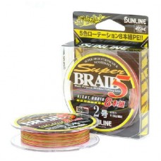 Плетеная леска Sunline SUPER BRAID 5HG (8braid) 150m