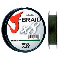 Леска плетёная Daiwa J-Braid X8 300m Dark green