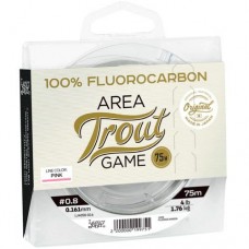Леска Lucky John Area Trout Game 100% Fluorocarbon Pink 75m