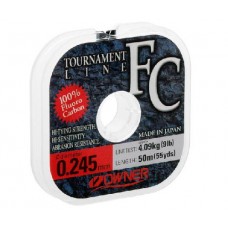 Леска флюорокарбоновая Owner Tournament Line FC 50m
