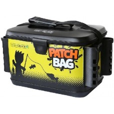 Сумка рыболовная Yoshi Onyx Patch Bag с держателями для удилищ, черно-желтая
