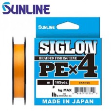 Леска плетёная Sunline Siglon PE?4 150m, Orange