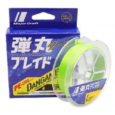 Леска плетёная Major Craft Dangan Braid X4 200m Green