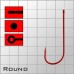 Крючок одинарный Metsui Round red