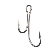 Двойной крючок Eagle Claw Живцовый 2975BP Black Platinum 100 шт.
