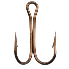 Двойной крючок Eagle Claw 274A короткое цевьё бронзовый 10 шт.