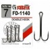 Двойные крючки Fanatik FD-1140 Double Hook
