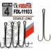 Двойные крючки Fanatik FDL-11103 Double Long