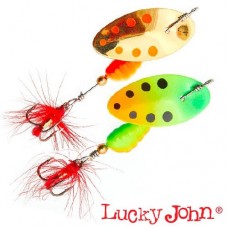 Блесна вращающаяся Lucky John Excentric In-Line 2.5g, 01