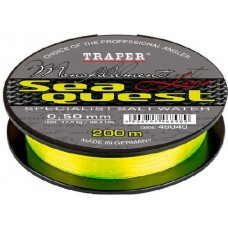 Леска для морской рыбалки Traper Quest Fluo 200 m