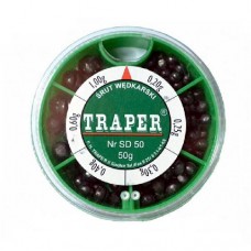Набор дроби Traper (мелкая 50 гр)