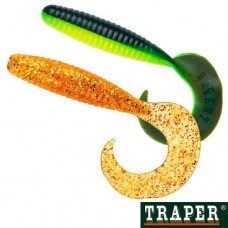 Силиконовые приманки Traper Tiger Twist 75mm