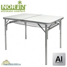 Стол складной для рыбалки Norfin GAULA-M NF алюминиевый 90x60