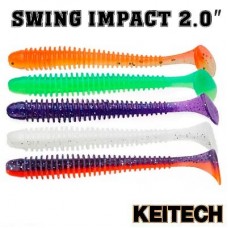 Силиконовые приманки Keitech Swing Impact 2.0″