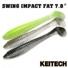 Силиконовые приманки Keitech Swing Impact FAT 7.8″