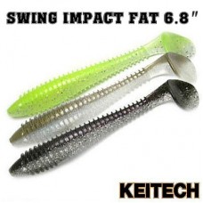 Силиконовые приманки Keitech Swing Impact FAT 6.8″