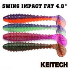Силиконовые приманки Keitech Swing Impact FAT 4.8″
