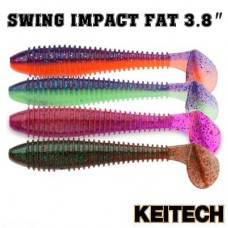 Силиконовые приманки Keitech Swing Impact FAT 3.8″