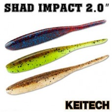 Силиконовые приманки Keitech Shad Impact 2.0″