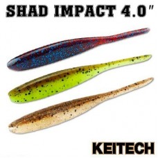 Силиконовые приманки Keitech Shad Impact 4.0″