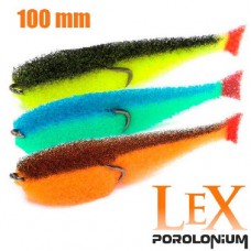 Рыбка поролоновая "LeX" Classic Fish CD 100мм, прижатый двойник