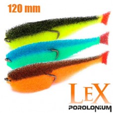 Рыбка поролоновая "LeX" Classic Fish CD 120мм, прижатый двойник