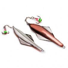 Блесна вертикальная зимняя Lucky John Glider 60мм CS