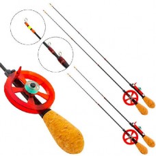 Удочка Bravo fishing HFTC-3С-R с катушкой, хлыст 3 составной