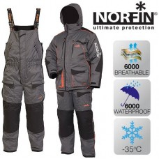Костюм зимний для рыбалки Norfin Discovery серый