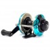Катушка мультипликаторная зимняя Grifon Mini Troll Blue (синий)