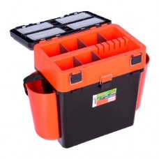 Ящик рыболовный зимний Helios FishBox 19л оранжевый