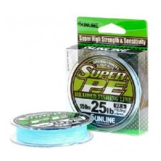 Плетеная леска Sunline New Super PE 150м #2,0/20lb (Light Blue)